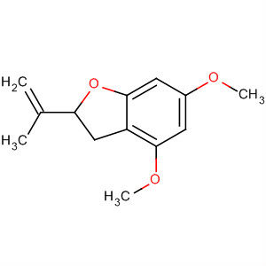 Molecular Structure of 114972-94-0 (Benzofuran, 2,3-dihydro-4,6-dimethoxy-2-(1-methylethenyl)-)