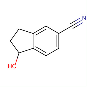 1H-Indene-5-carbonitrile, 2,3-dihydro-1-hydroxy-