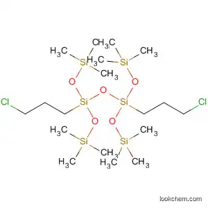 Molecular Structure of 163124-51-4 (1,3-BIS(3-CHLOROPROPYL)TETRAKIS-(TRIMETHYLSILOXY)DISILOXANE,TECH-95)