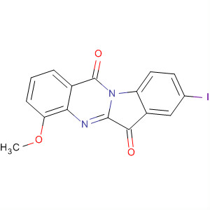 Indolo[2,1-b]quinazoline-6,12-dione, 8-iodo-4-methoxy-