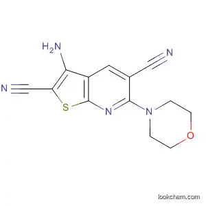 Thieno[2,3-b]pyridine-2,5-dicarbonitrile, 3-amino-6-(4-morpholinyl)-