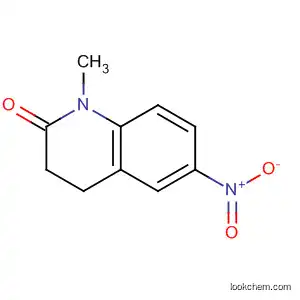 Molecular Structure of 233775-29-6 (2(1H)-Quinolinone, 3,4-dihydro-1-methyl-6-nitro-)