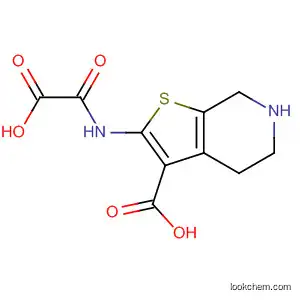Molecular Structure of 243967-42-2 (2-[(CARBOXYCARBONYL)AMINO]-4,5,6,7-TETRAHYDROTHIENO[2,3-C]PYRIDINE-3-CARBOXYLIC ACID HYDROCHLORIDE)