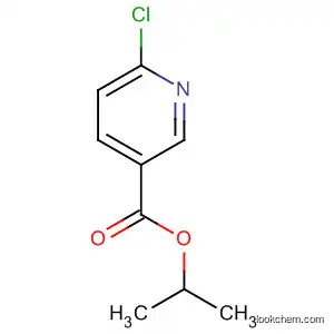 Molecular Structure of 313350-11-7 (3-Pyridinecarboxylic acid, 6-chloro-, 1-methylethyl ester)