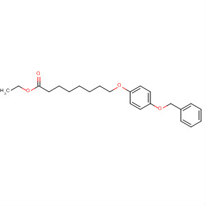 Octanoic acid, 8-[4-(phenylmethoxy)phenoxy]-, ethyl ester