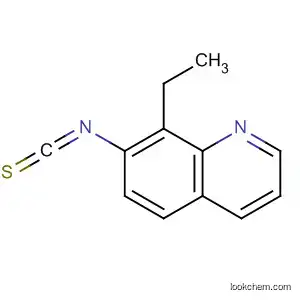 Molecular Structure of 477953-17-6 (Quinoline, 8-ethyl-7-isothiocyanato- (9CI))