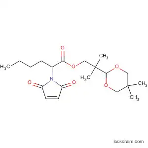Molecular Structure of 558483-53-7 (1H-Pyrrole-1-hexanoic acid, 2,5-dihydro-2,5-dioxo-,
2-(5,5-dimethyl-1,3-dioxan-2-yl)-2-methylpropyl ester)