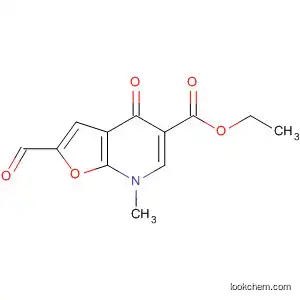 푸로[2,3-b]피리딘-5-카르복실산, 2-포르밀-4,7-디히드로-7-메틸-4-옥소-, 에틸 에스테르
