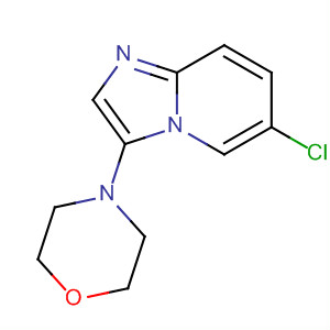 Imidazo[1,2-a]pyridine, 6-chloro-3-(4-morpholinyl)-
