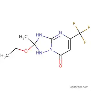 [1,2,4]Triazolo[1,5-a]pyrimidin-7(1H)-one,
2-ethoxy-2,3-dihydro-2-methyl-5-(trifluoromethyl)-