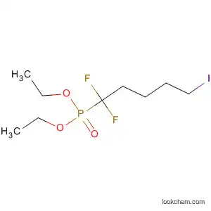 Phosphonic acid, (1,1-difluoro-5-iodopentyl)-, diethyl ester