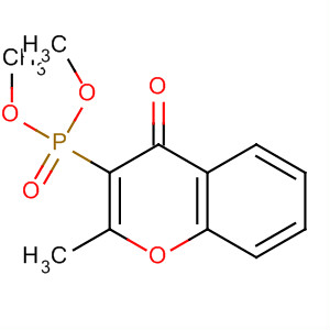 Phosphonic acid, (2-methyl-4-oxo-4H-1-benzopyran-3-yl)-, dimethyl ester
