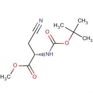 methyl (2S)-2-(tert-butoxycarbonylamino)-3-cyano-propanoate