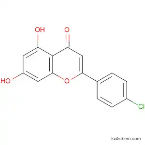 Molecular Structure of 152969-69-2 (2-(4-chlorophenyl)-5,7-dihydroxy-4H-chromen-4-one)