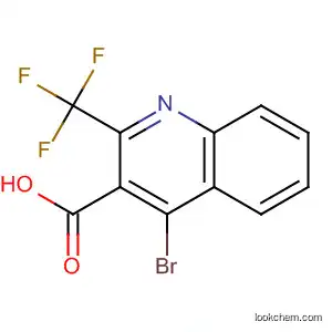 Molecular Structure of 587886-11-1 (4-BROMO-2-(TRIFLUOROMETHYL)QUINOLINE-3-CARBOXYLIC ACID)