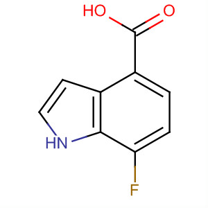 1H-INDOLE-4-CARBOXYLIC ACID,7-FLUORO