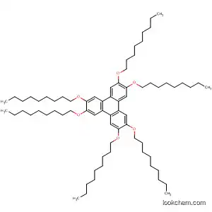 Molecular Structure of 70351-88-1 (Triphenylene, 2,3,6,7,10,11-hexakis(nonyloxy)-)