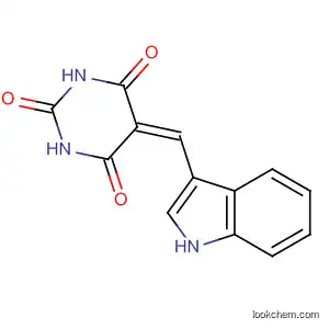 Molecular Structure of 24774-42-3 (5-[(1H-indol-3-yl)methylidene]-
2,4,6(1H,3H,5H)-pyrimidinetrione)