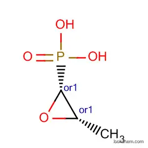 Molecular Structure of 25030-76-6 (Phosphonic acid, (3-methyloxiranyl)-, cis-(+-)-)