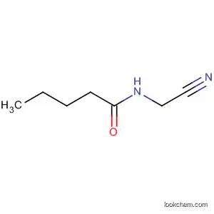 Molecular Structure of 36801-39-5 (Pentanamide, N-(cyanomethyl)-)