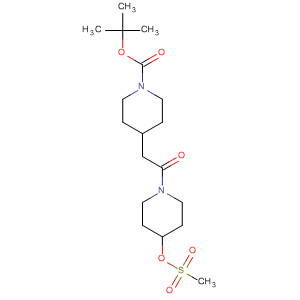 TERT-BUTYL 4-{2-[4-(MESYLOXY)PIPERIDIN-1-YL]-2-OXOETHYL}PIPERIDINE-1-CARBOXYLATE(440634-25-3)