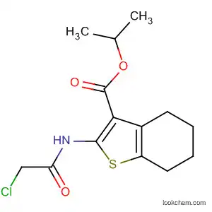 2-(2-CHLORO-ACETYLAMINO)-4,5,6,7-TETRAHYDRO-BENZO[B]티오펜-3-카르복실산 이소프로필 에스테르