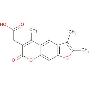 (2,3,5-Trimethyl-7-oxo-7H-furo[3,2-g]-chromen-6-yl)acetic acid(664366-07-8)
