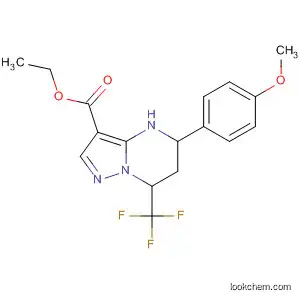 5-(4-메톡시-페닐)-7-트리플루오로메틸-4,5,6,7-테트라히드로-피라졸로[1,5-A]피리미딘-3-카르복실산 에틸 에스테르