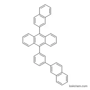 Molecular Structure of 667940-36-5 (Anthracene, 9-(2-naphthalenyl)-10-[3-(2-naphthalenyl)phenyl]-)