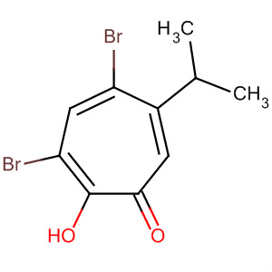 2,4,6-Cycloheptatrien-1-one, 3,5-dibromo-2-hydroxy-6-(1-methylethyl)-