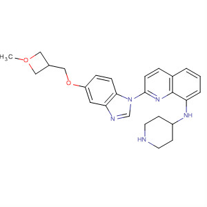 Crenolanib(CP-868596);ARO002;1-(2-(5-((3-methyloxetan-3-yl)methoxy)-1H-benzo[d]imidazol-1-yl)quinolin-8-yl)piperidin-4-amine