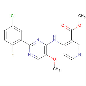 Methyl 4-{[2-(5-Chloro-2-fluorophenyl)-5-methoxypyrimidin-4-yl]amino}nicotinate