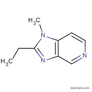 Molecular Structure of 675581-77-8 (1H-Imidazo[4,5-c]pyridine,2-ethyl-1-methyl-(9CI))