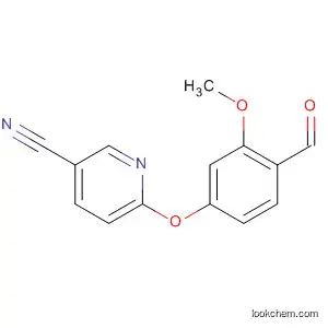 Molecular Structure of 676495-33-3 (6-(4-ForMyl-3-Methoxyphenoxy)nicotinonitrile)