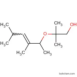2-methyl-2-(1,2,4-trimethylpent-2-enoxy)propan-1-ol