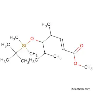 2-Heptenoic acid, 5-[[(1,1-dimethylethyl)dimethylsilyl]oxy]-4,6-dimethyl-,
methyl ester, (2E,4S,5S)-