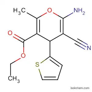 ethyl 6-amino-5-cyano-2-methyl-4-(2-thienyl)-4H-pyran-3-carboxylate