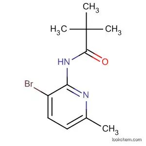 Molecular Structure of 135995-44-7 (Propanamide, N-(3-bromo-6-methyl-2-pyridinyl)-2,2-dimethyl-)