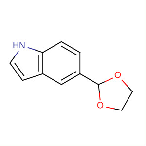1H-Indole, 5-(1,3-dioxolan-2-yl)-