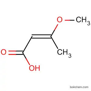 Molecular Structure of 156948-00-4 ((2E)-3-methoxybut-2-enoic acid)