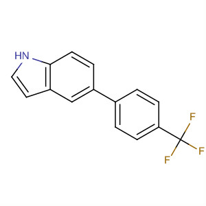 5-(4-(Trifluoromethyl)phenyl)-1H-indole