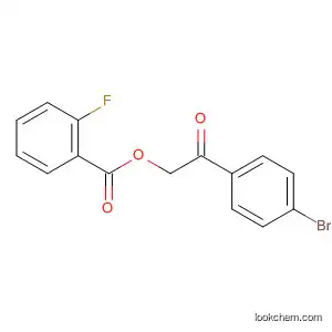 Benzoic acid, 2-fluoro-, 2-(4-bromophenyl)-2-oxoethyl ester