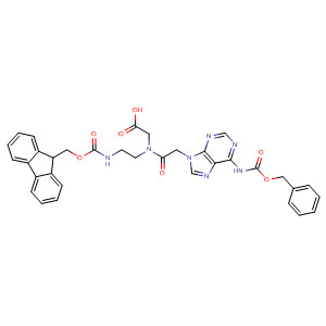 Glycine, N-[2-[[(9H-fluoren-9-ylmethoxy)carbonyl]amino]ethyl]-N-[[6-[[(phenylmeth oxy)carbonyl]amino]-9H-purin-9-yl]acetyl]-