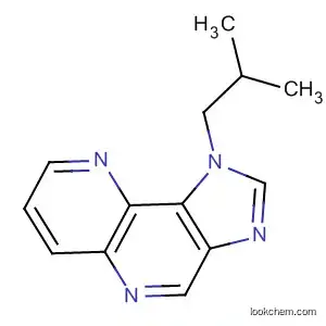 Molecular Structure of 227318-68-5 (1H-Imidazo[4,5-c][1,5]naphthyridine, 1-(2-methylpropyl)-)