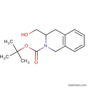 Molecular Structure of 243858-66-4 (tert-butyl 3-(hydroxymethyl)-3,4-dihydro-1H-isoquinoline-2-carboxylate)
