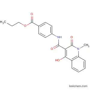propyl 4-{[(4-hydroxy-1-methyl-2-oxo-1,2-dihydroquinolin-3-yl)carbonyl]amino}benzoate
