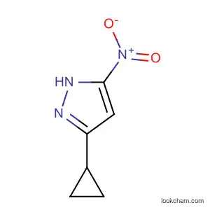 Molecular Structure of 326827-23-0 (3-Cyclopropyl-5-nitro-1H-pyrazole)