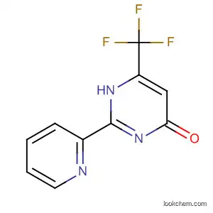 Molecular Structure of 338404-77-6 (2-pyridin-2-yl-6-trifluoromethyl-pyrimidin-4-ol)