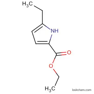 Molecular Structure of 35011-31-5 (5-Ethyl-1H-pyrrole-2-carboxylic acid ethyl ester)