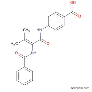 벤조산, 4-[[2- (벤조일 아미노) -3- 메틸 -1- 옥소 -2- 부 테닐] 아미노]-(9Cl)
